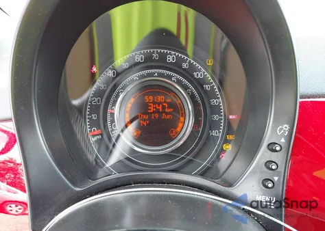 2013 Fiat 500 Turbo z USA, uszkodzony, nr VIN 3C3CFFHH8DT543196